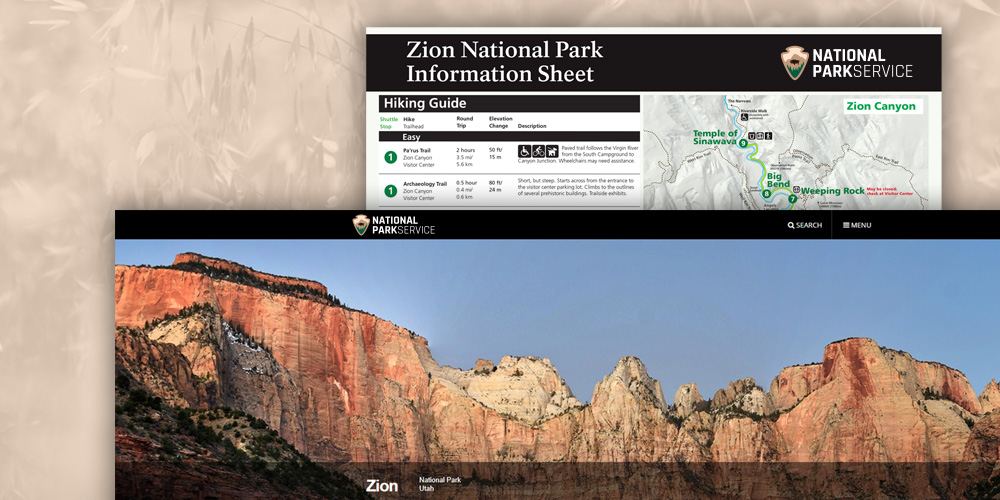 National Park Service Concept Collateral