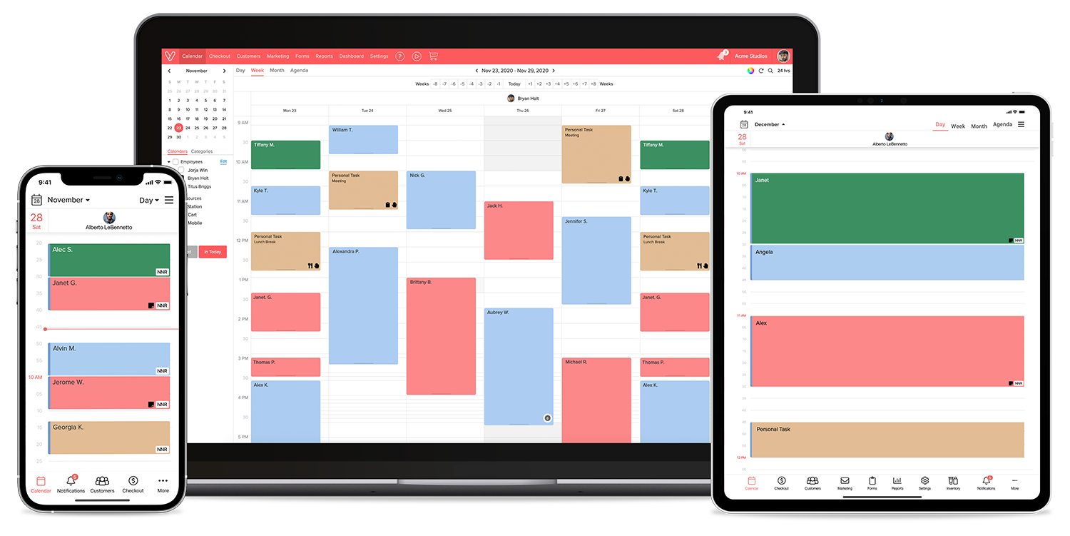 gym management software with  user-friendly scheduling