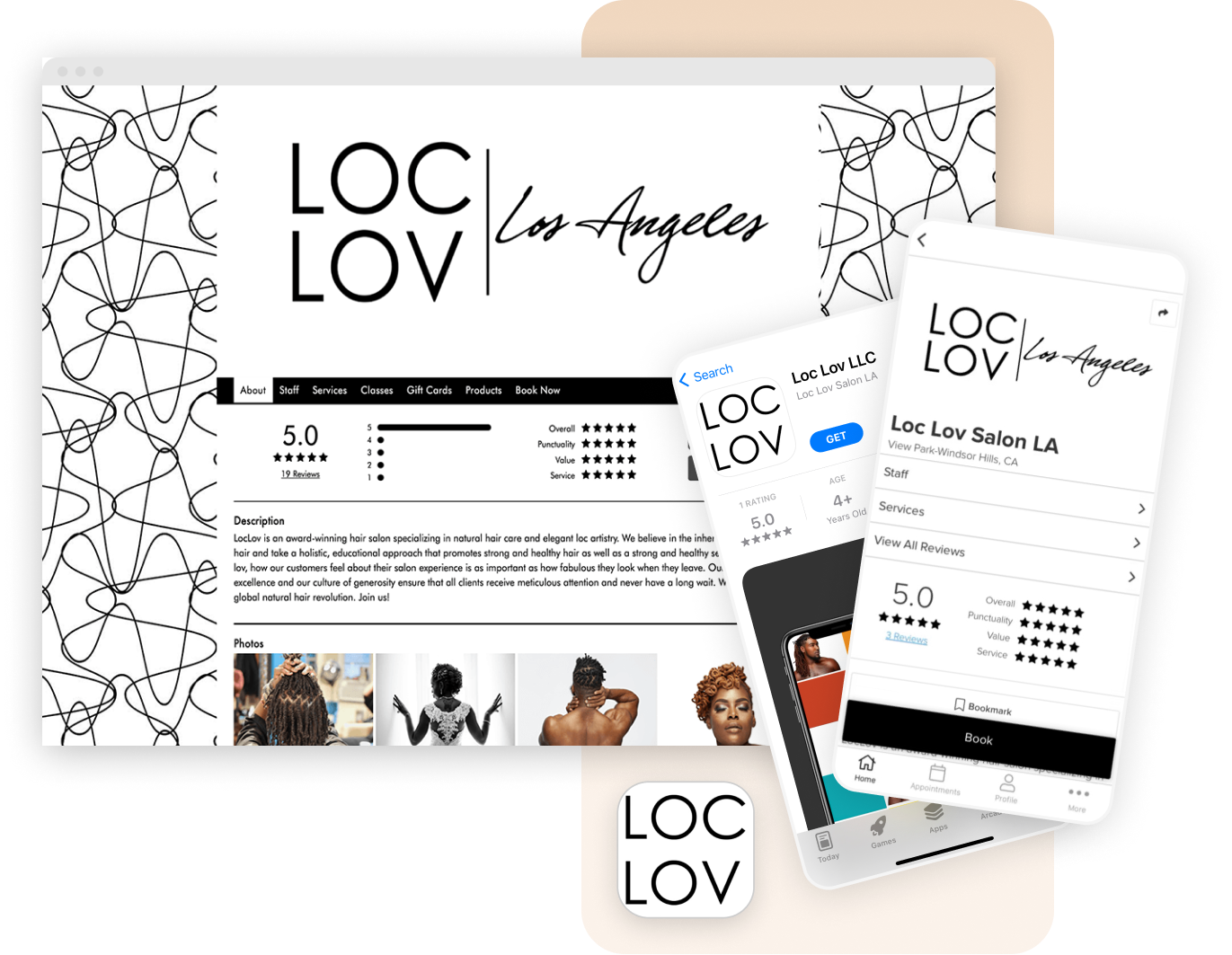 hair salon online booking system