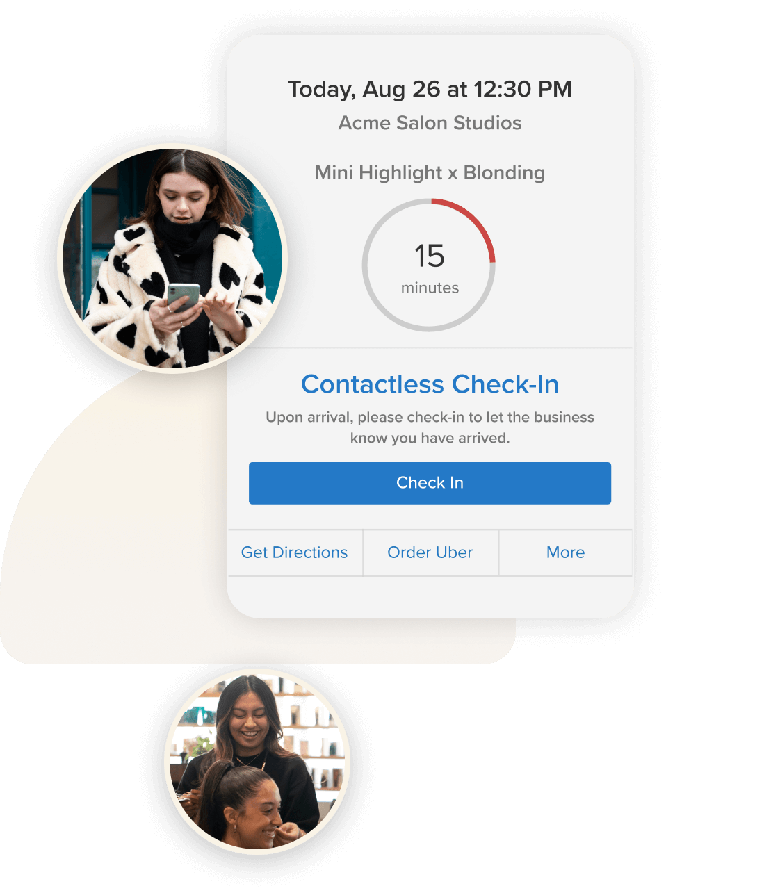 hair salon online booking system