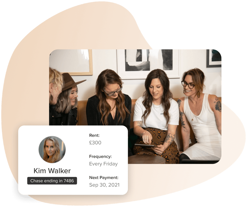 appointment calendar for salons and barbershops on computer and mobile device