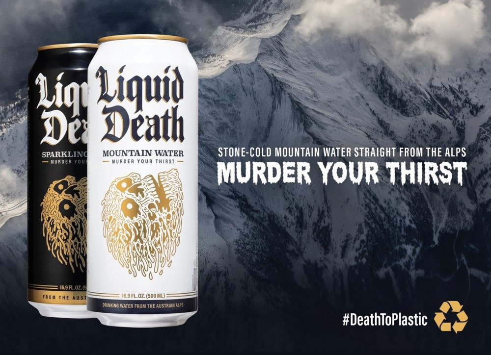 liquid death ad