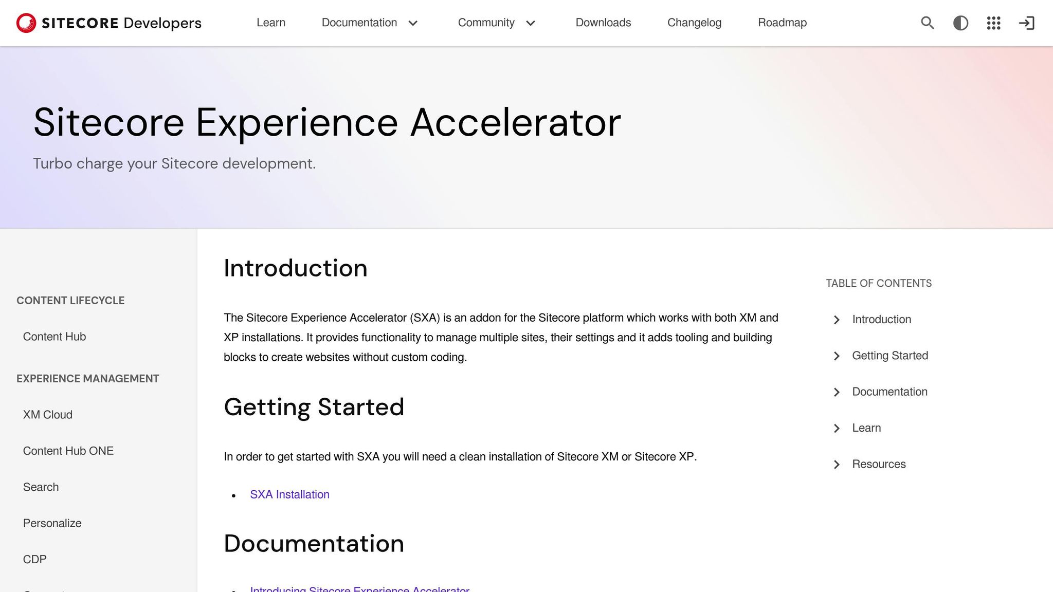 Sitecore Experience Accelerator
