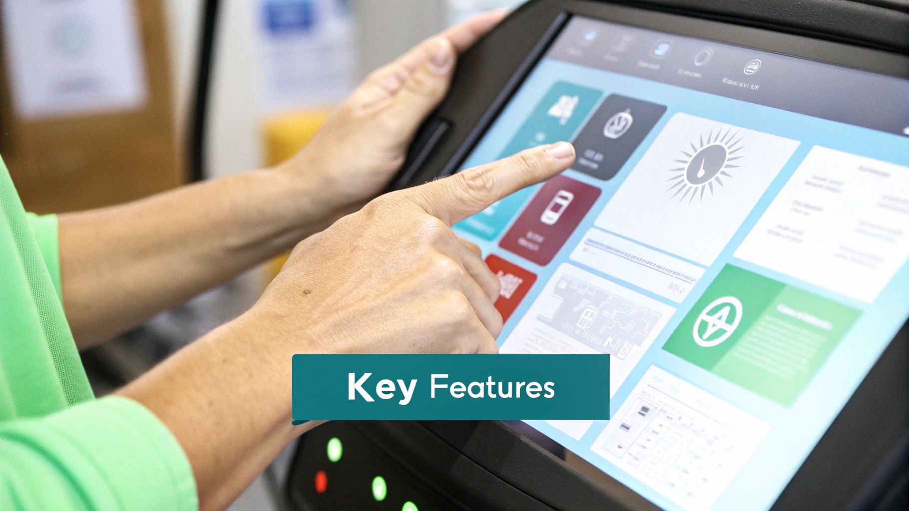 A visual representation of Sitecore's composable DXP, showing interconnected modules for personalization, content, and analytics.