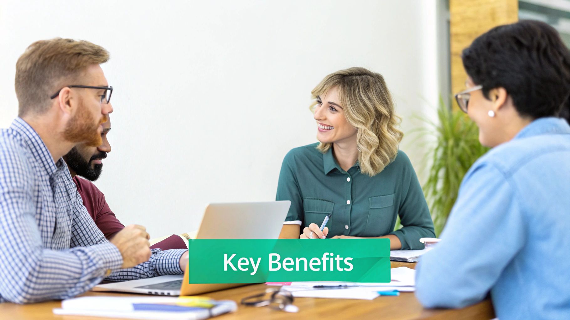 A chart showing upward-trending business growth metrics, symbolizing the positive impact of a DXP