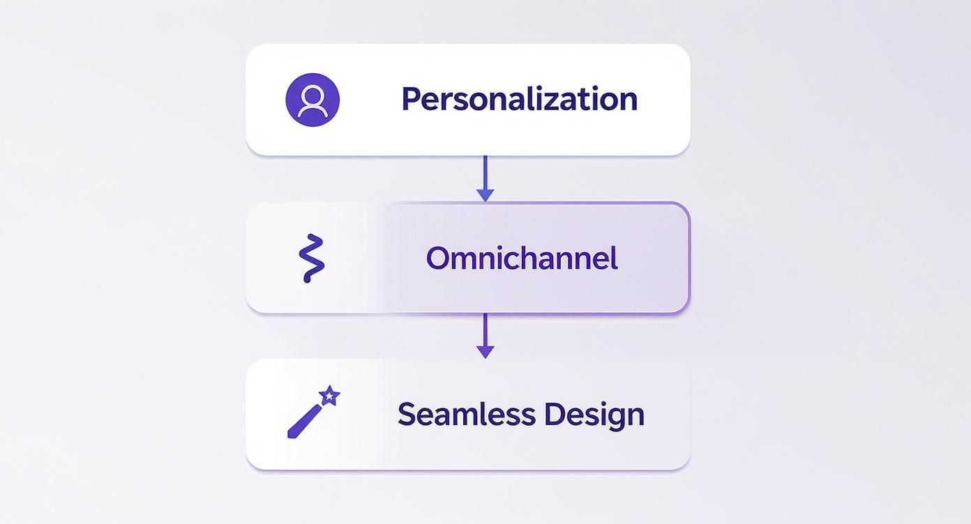 Infographic about digital consumer experience