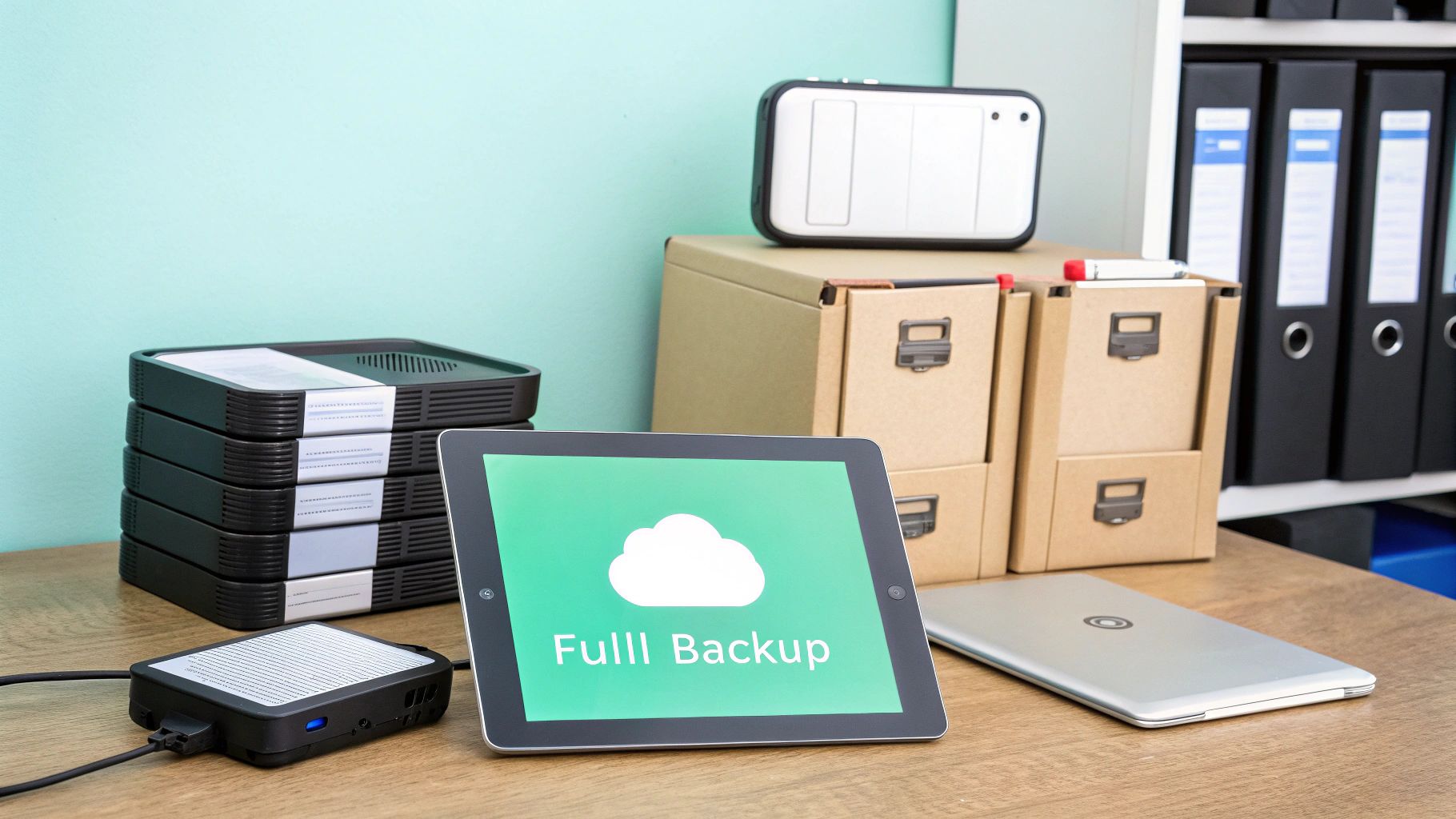 Backup All Data, Databases, and Files