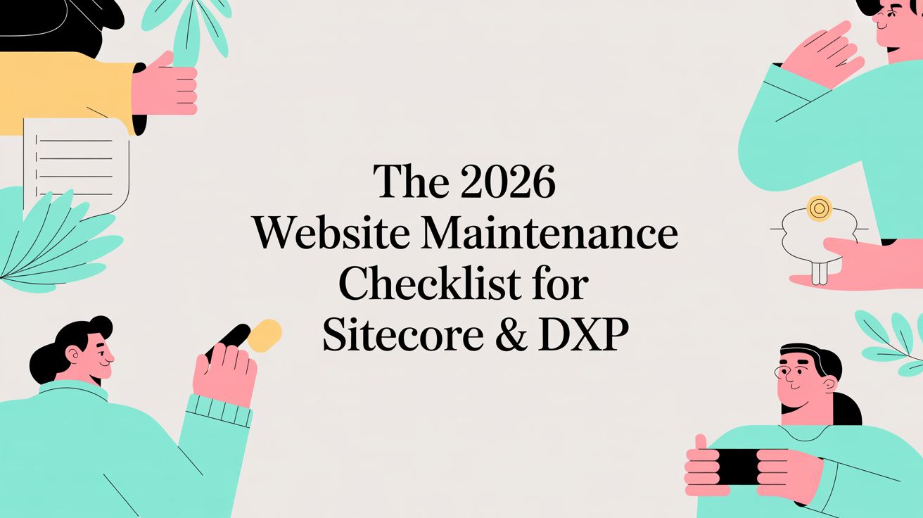 The 2026 Website Maintenance Checklist for Sitecore & DXP