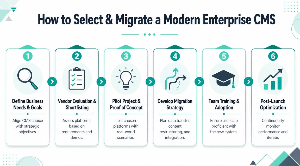 How to Select and Migrate to a Modern Enterprise CMS