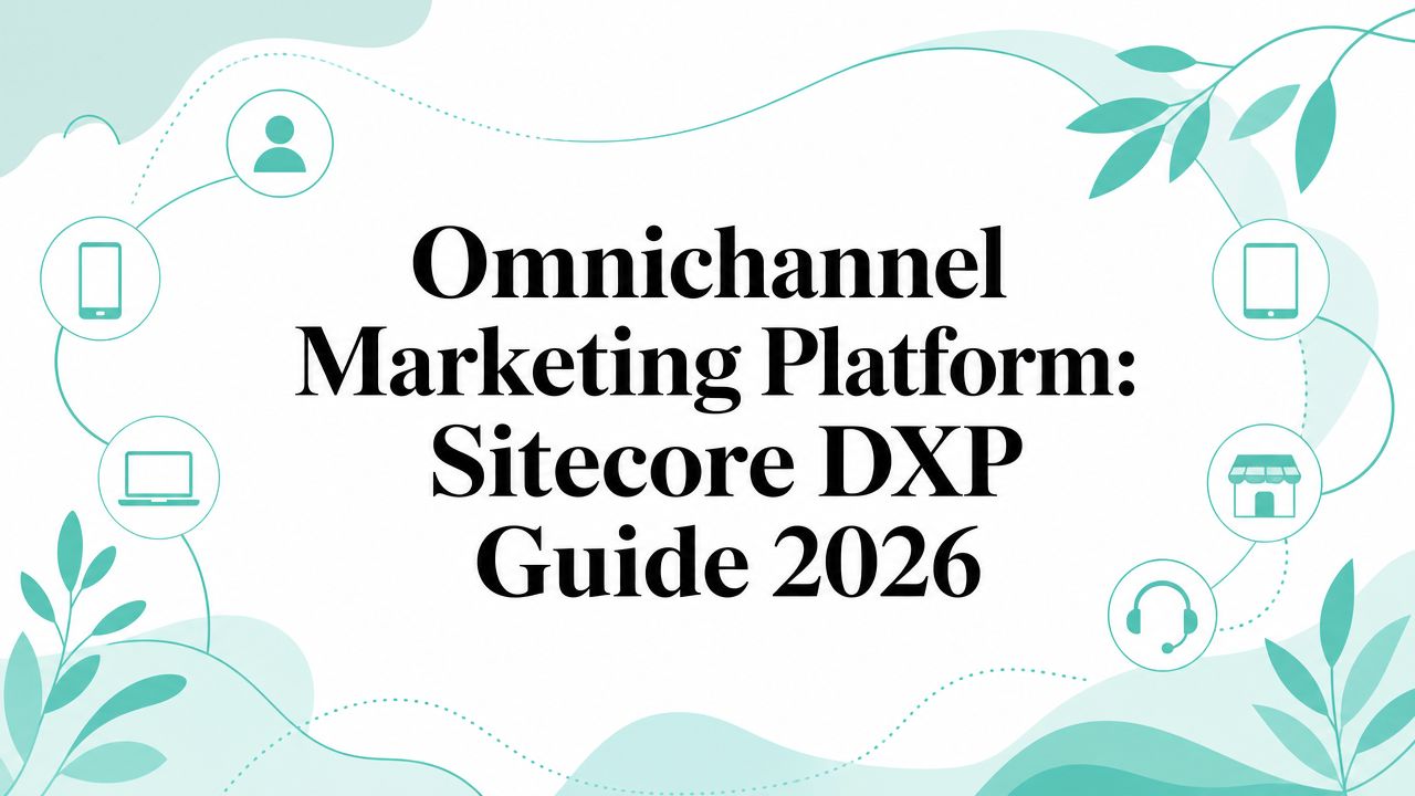 Omnichannel Marketing Platform: Sitecore DXP Guide 2026