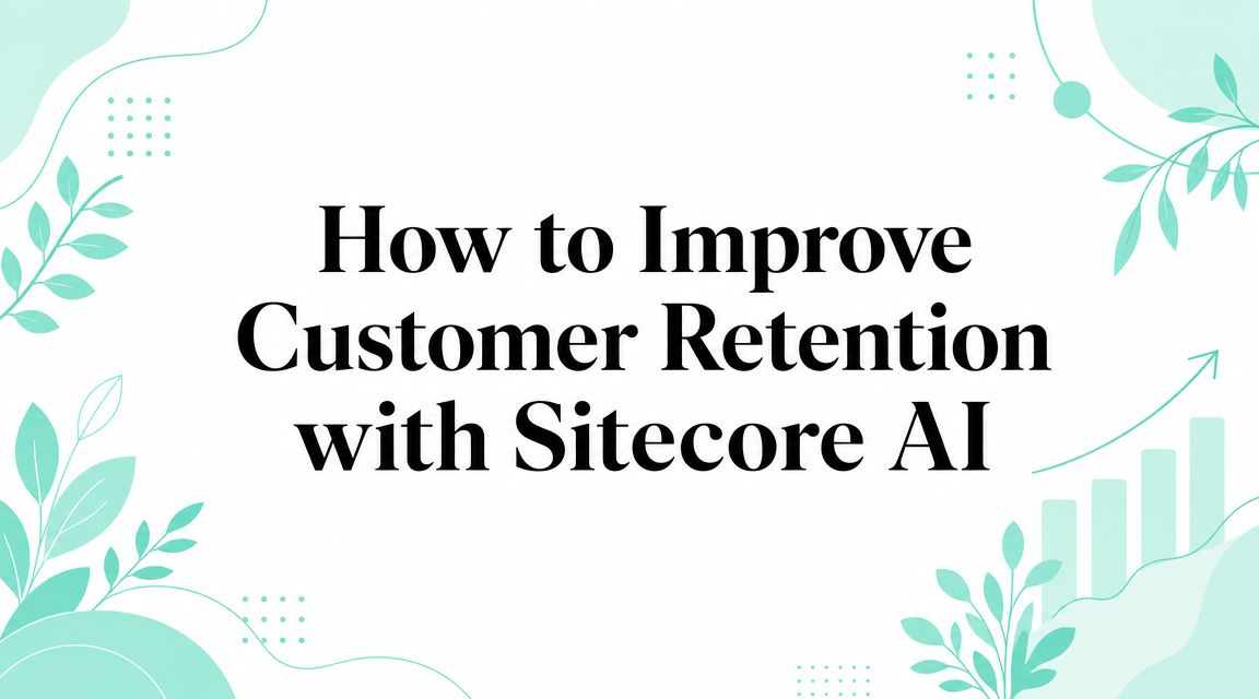 How to Improve Customer Retention with Sitecore AI