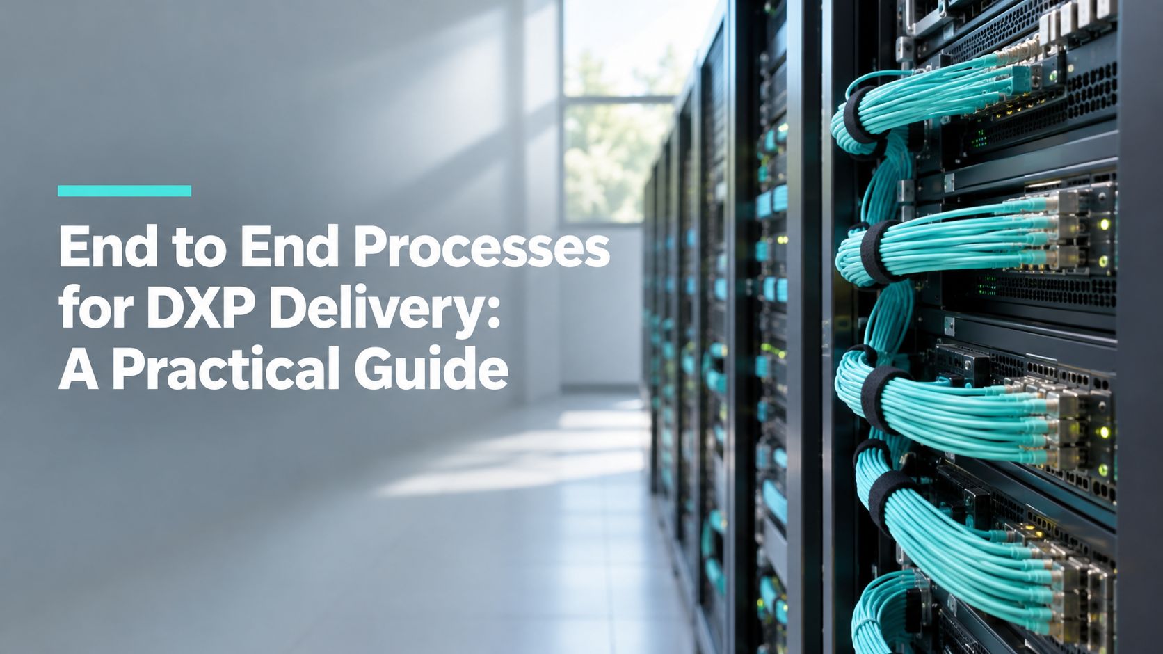 End to End Processes for DXP Delivery: A Practical Guide