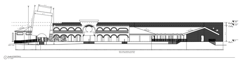 An example of a commercial as built floor plan.