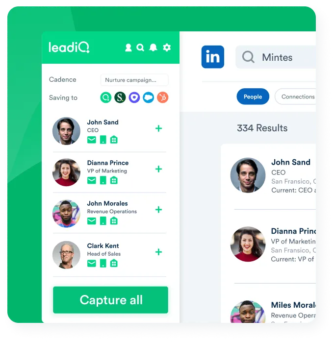LeadIQ Contact Tracking LeadIQ Contact Tracking