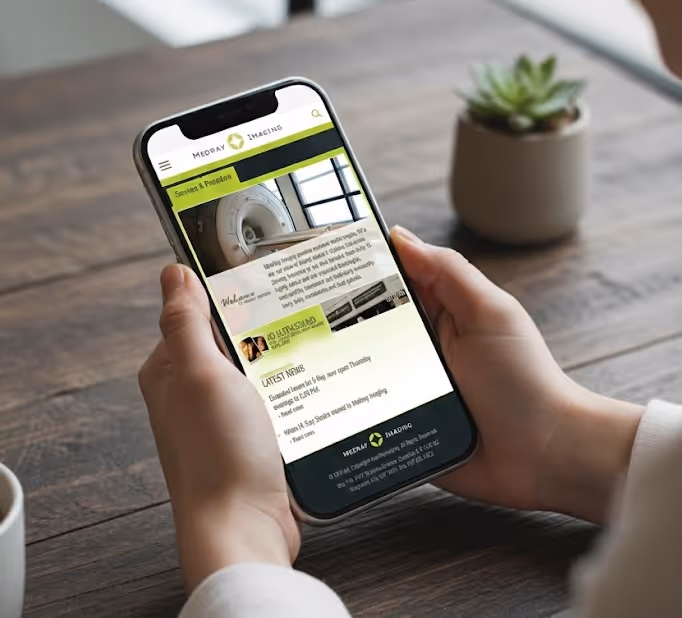 Vandesign's project portfolio example