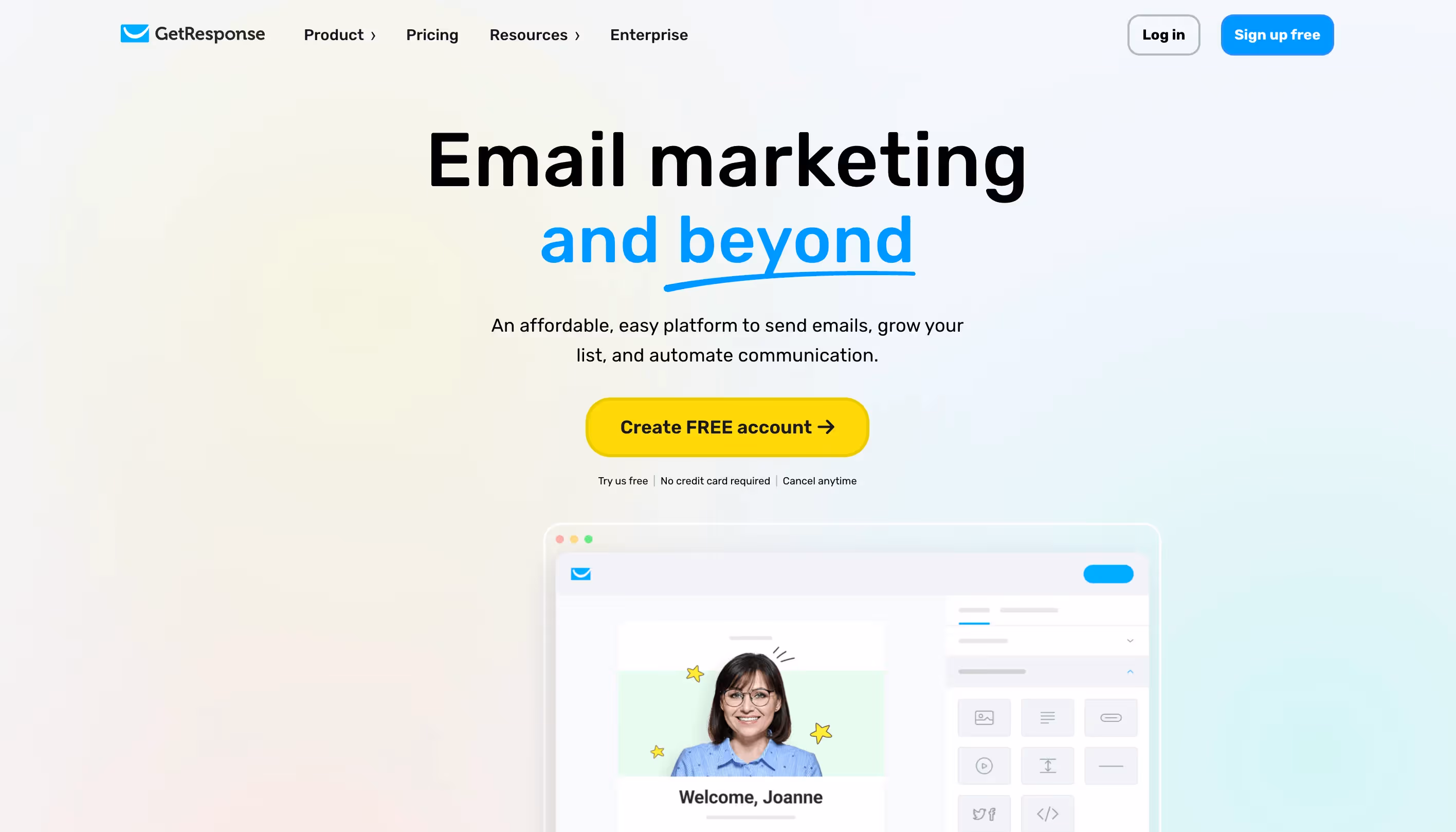 Product Marketing Software GetResponse
