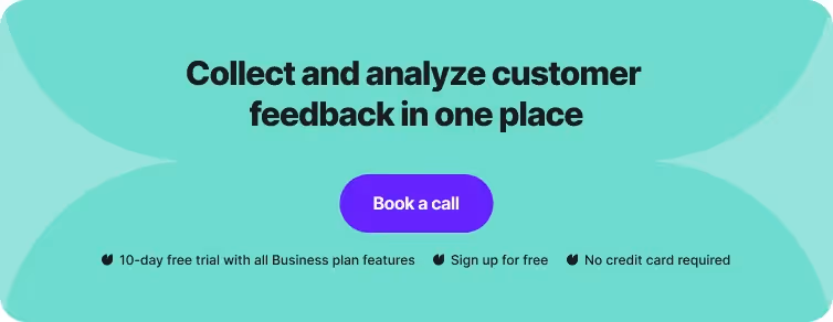 a banner that promotes collecting and analyzing surveys with Survicate