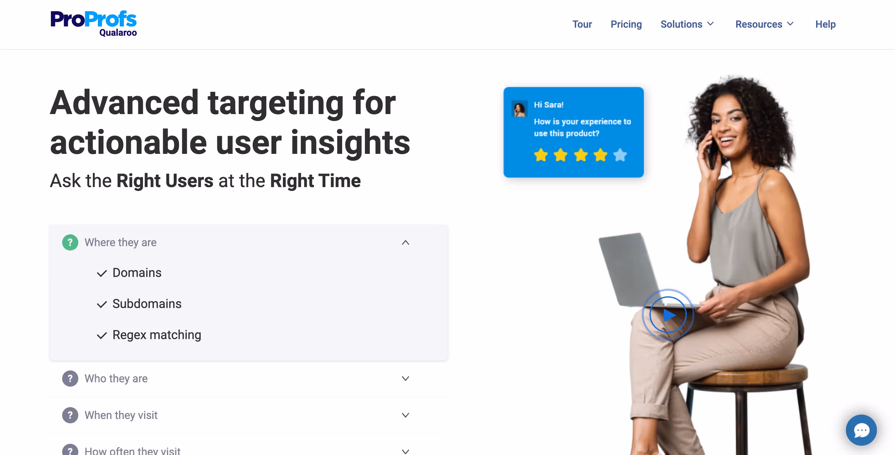 Qualaroo screenshot