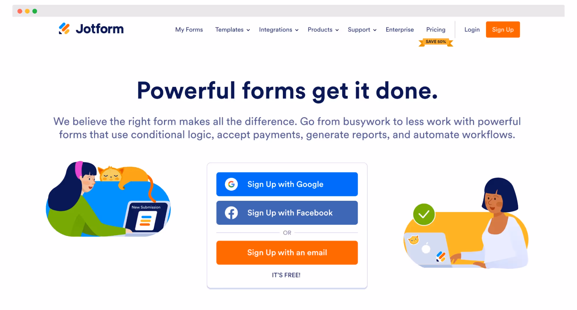 CSAT tools for Salesforce - Jotform