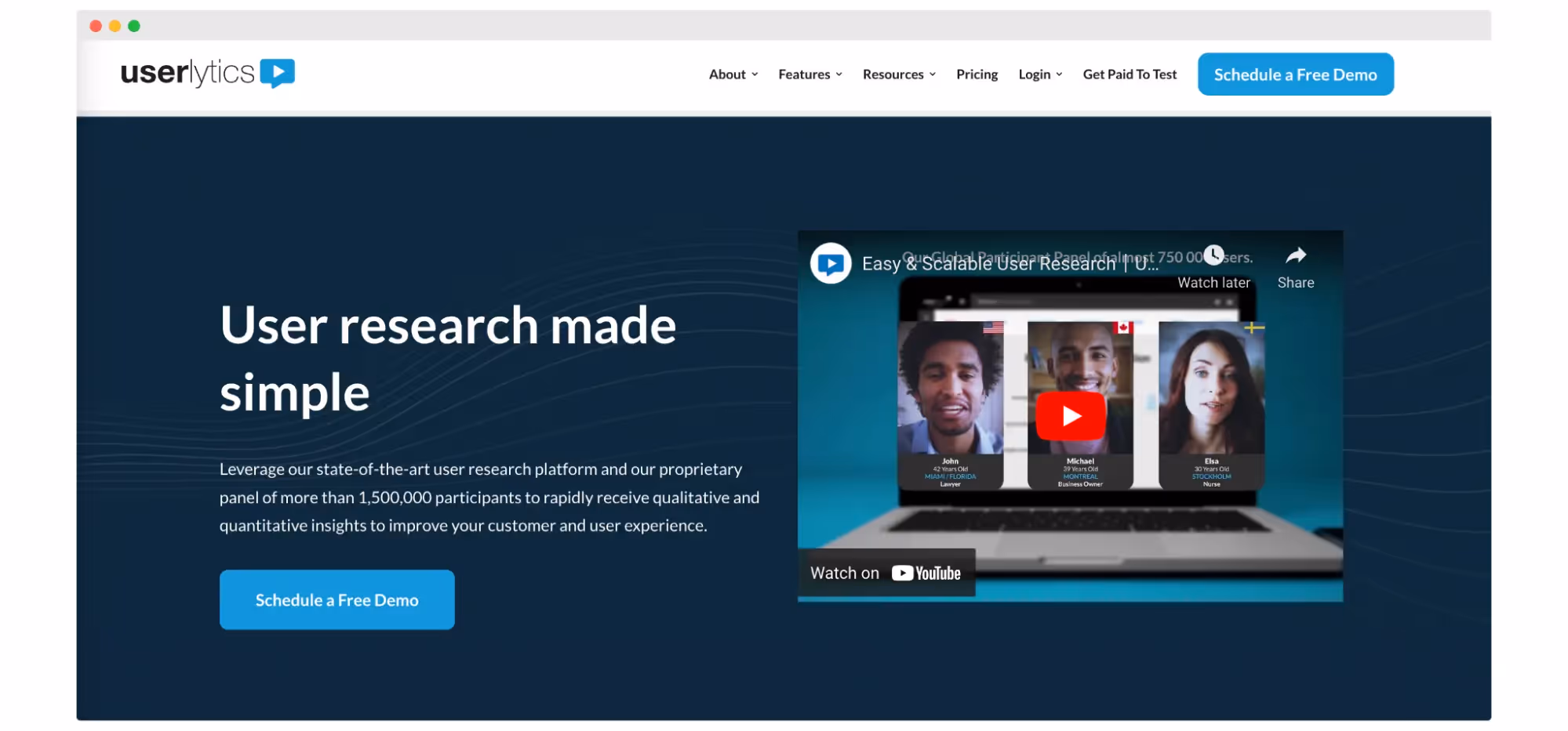 User Research Tools - Userlytics
