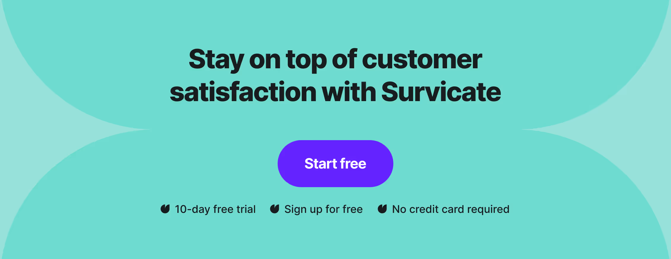 Typeform vs SurveyMonkey alternative banner for Survicate