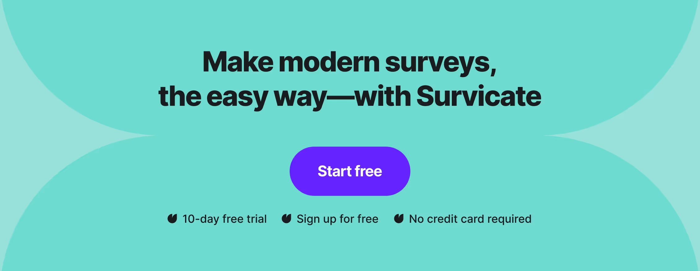 Typeform vs SurveyMonkey banner for Survicate