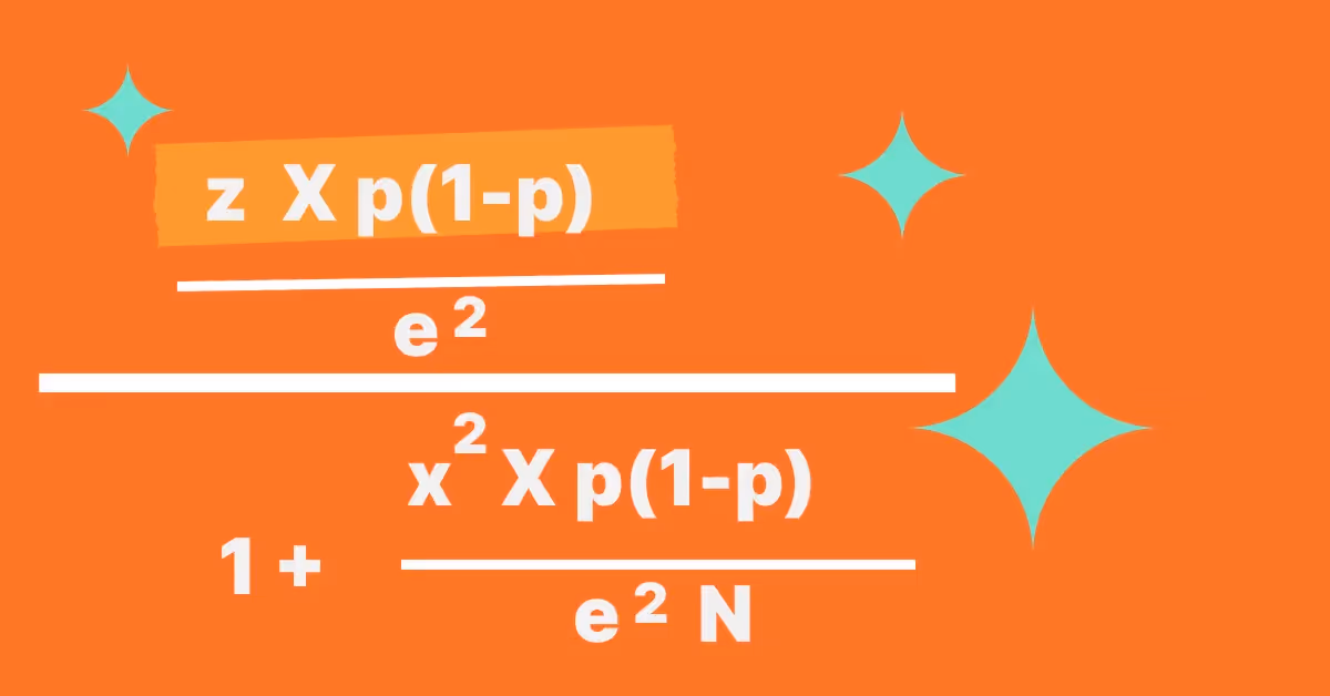 Slovin’s formula