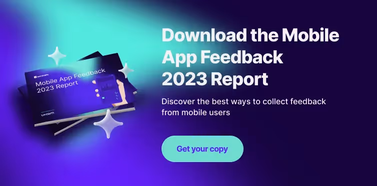 Download the Mobile App Feedback Report banner