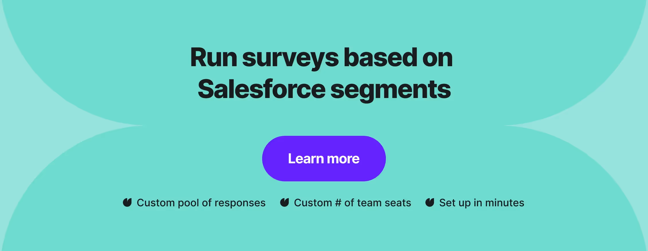 Run surveys based on Salesforce segments with Survicate.