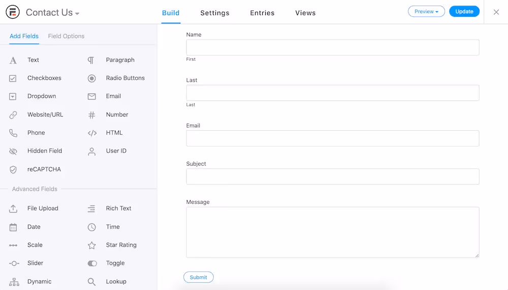 Wordpress Survey Tools - Formidable Forms