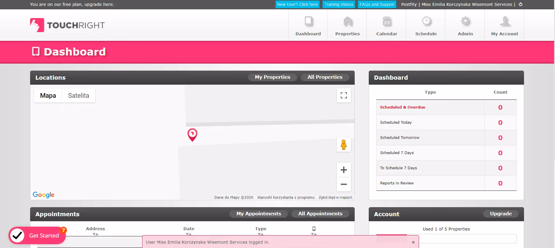 Message testing tools - Userpilot