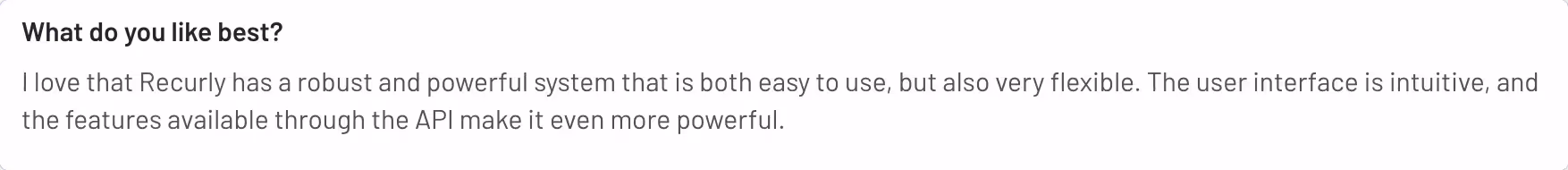 Customer Service Tools - Recurly review