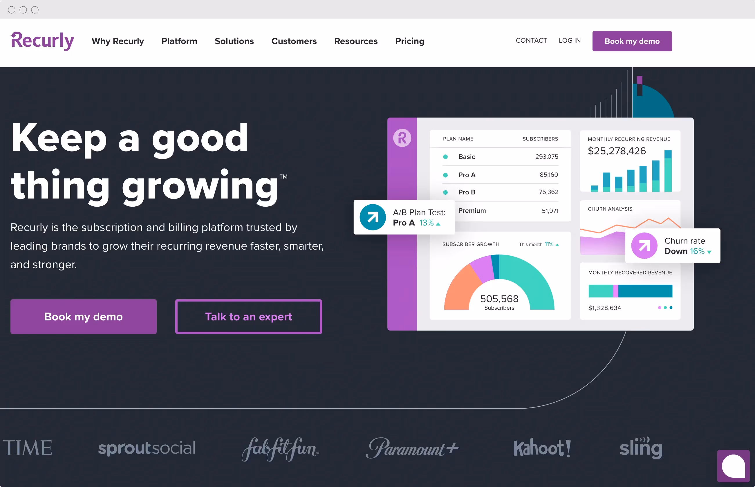 Customer Service Tools - Recurly