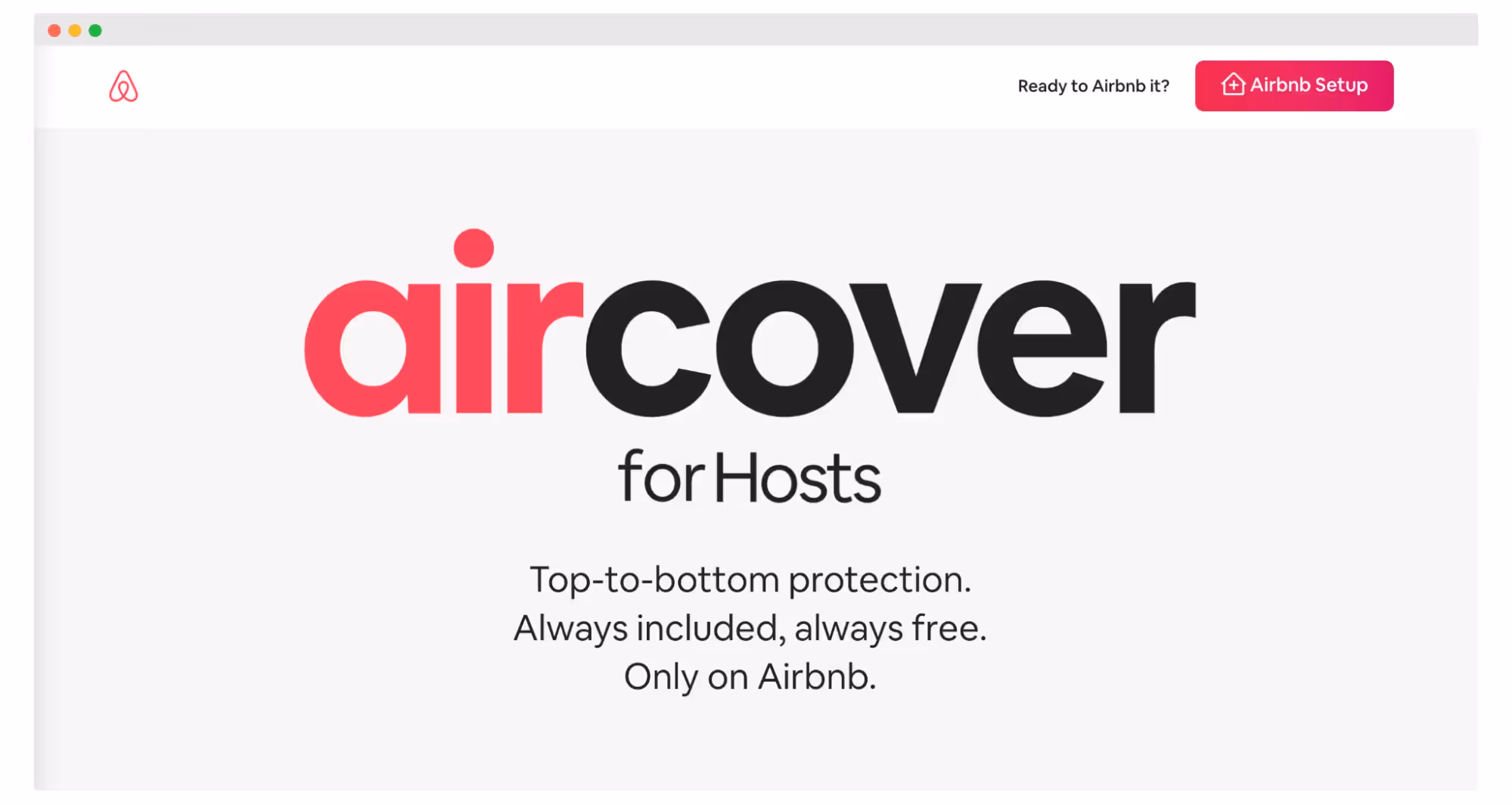 Airbnb's guarantee for hosts