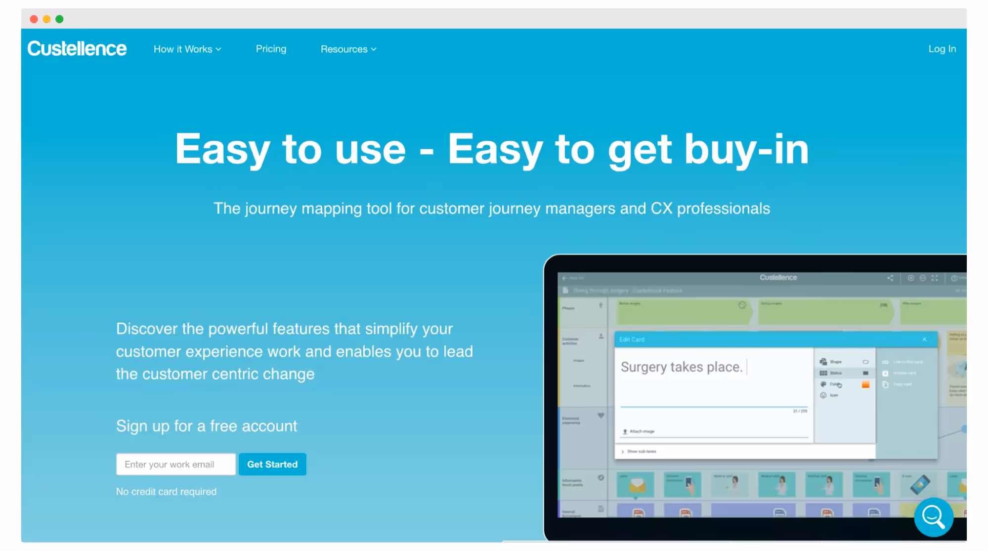 Customer Journey Mapping tools - Custellence