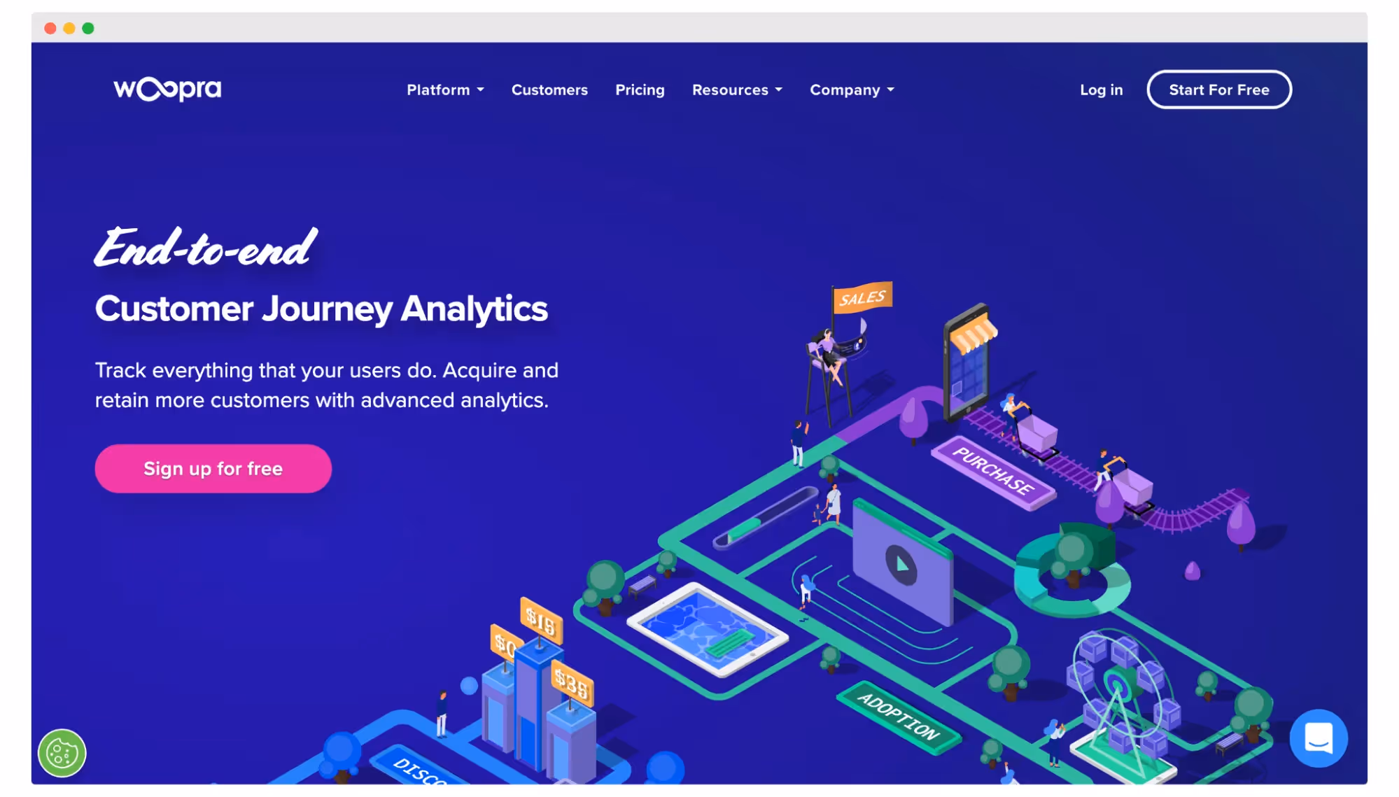 Customer engagement tools - Woopra