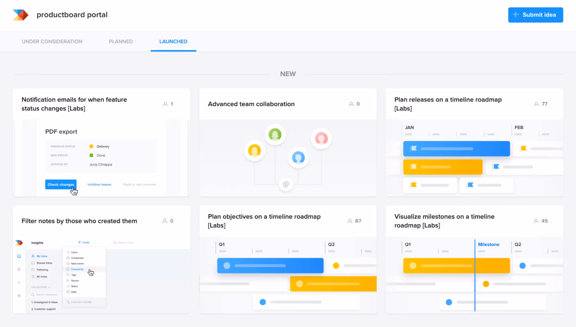 Conversion optimization tools - Productboard