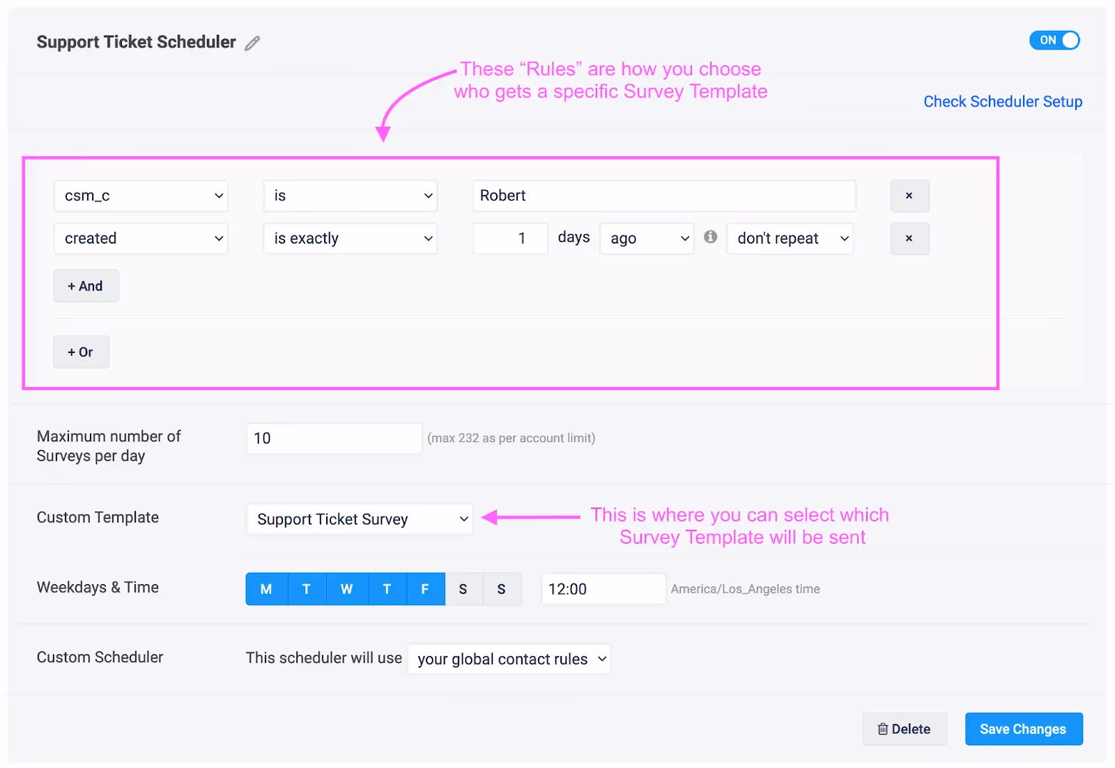 customer satisfaction tools AskNicely survey builder