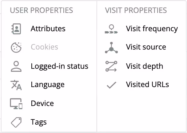 survicate audience filters