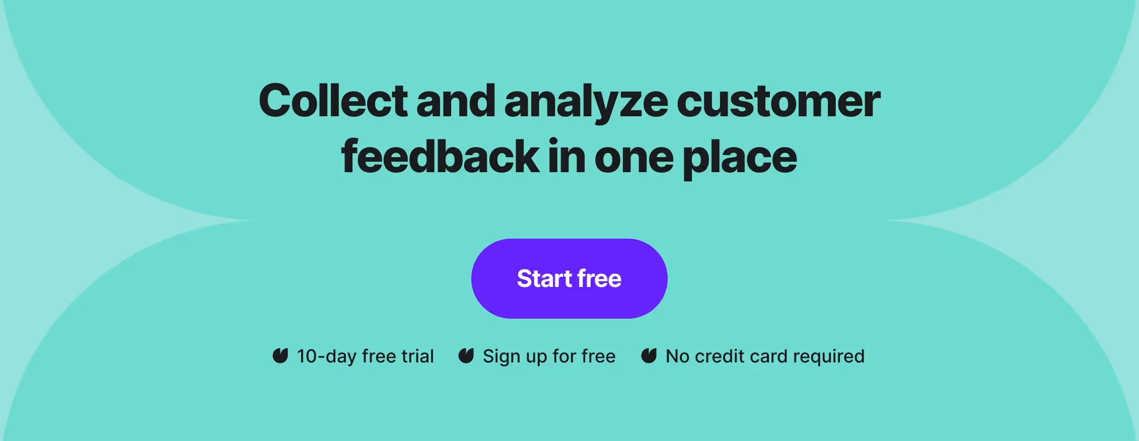 Collect and analyze customer feedback in one place with Survicate.