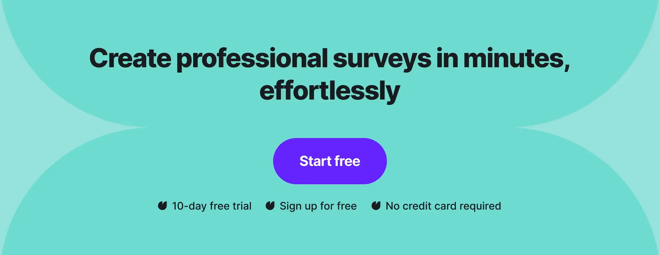 Create professional surveys in minutes, effortlessly with Survicate.