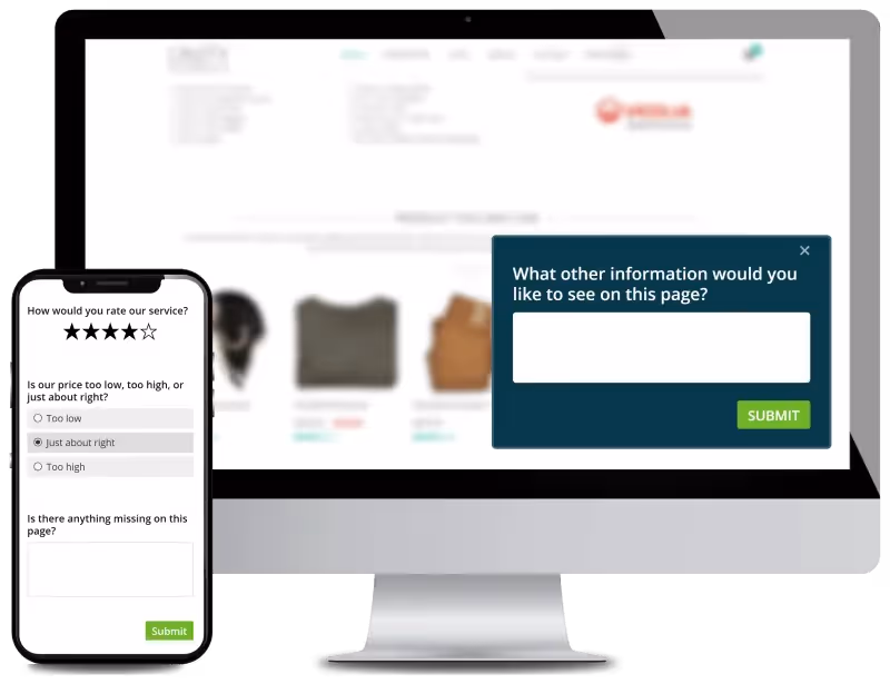 in-product customer feedback tools - Informizely