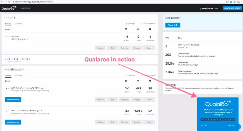 Market Research Tools - Qualaroo