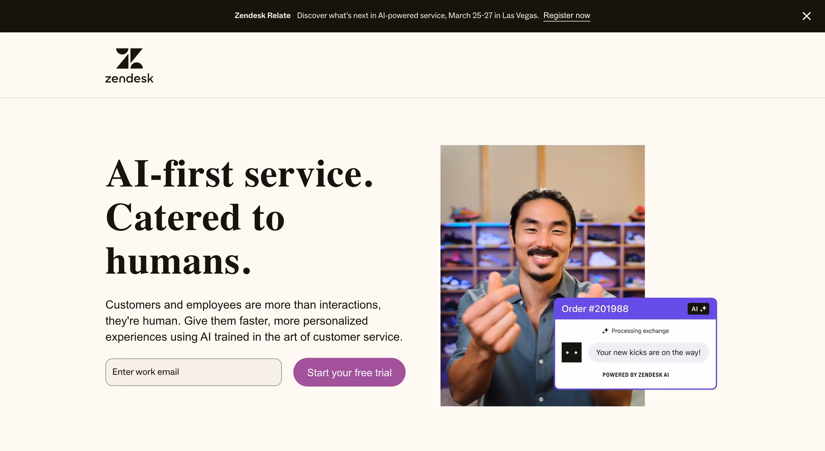 Zendesk Support: for never making sales calls awkward again