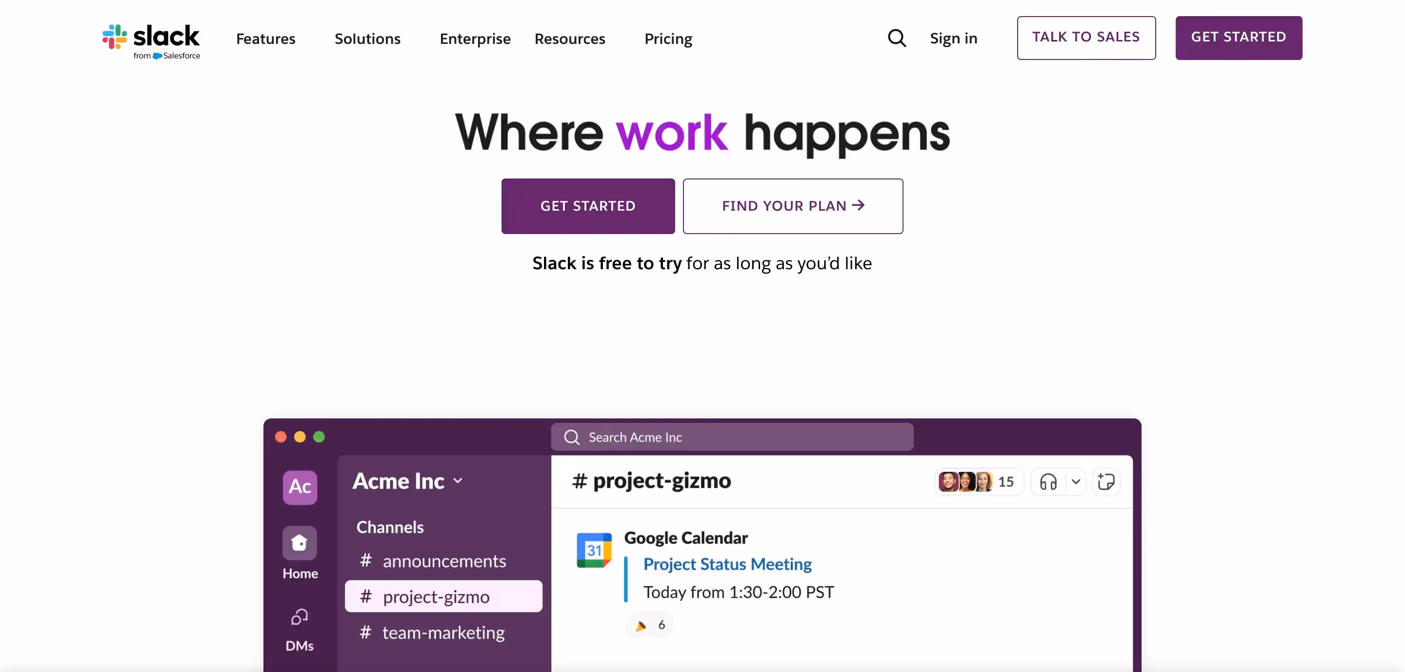 Slack: for keeping all important alerts in one place