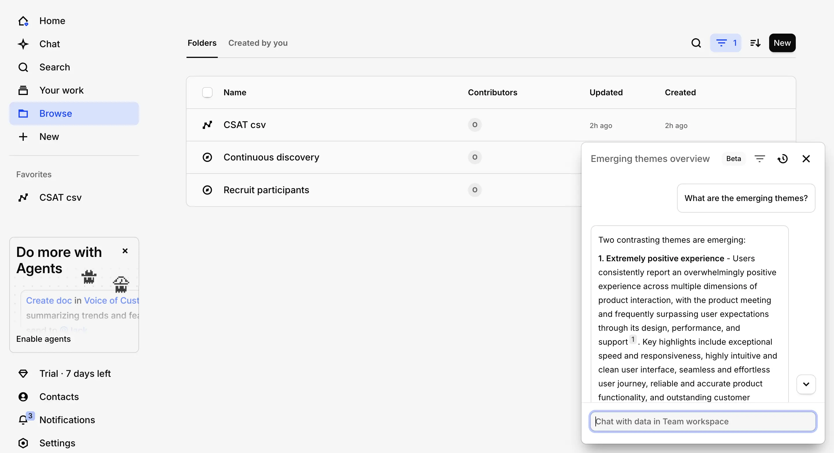 Top research repository tools comparison, Dovetail
