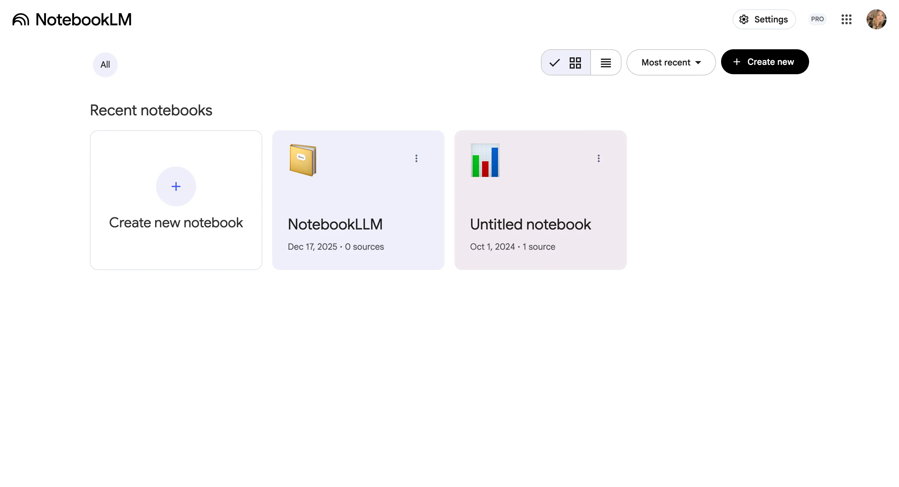 Creating a project in NotebookLM