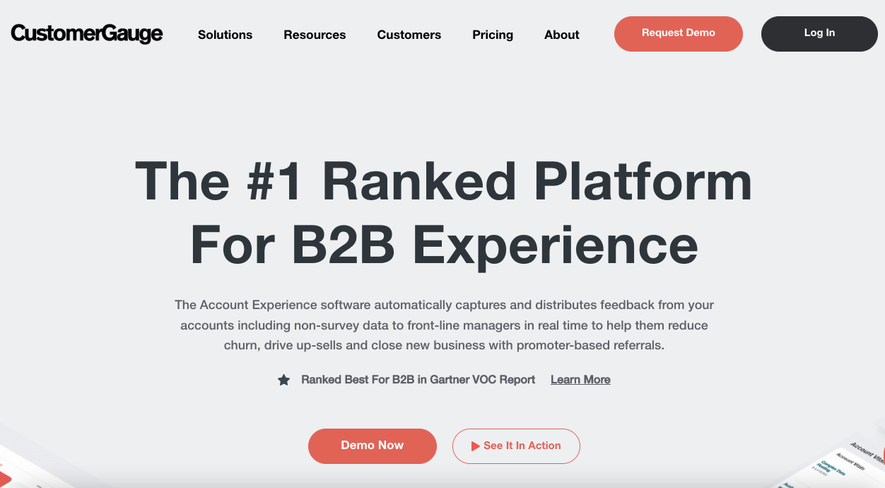 Customer Gauge coined the term "account experience".