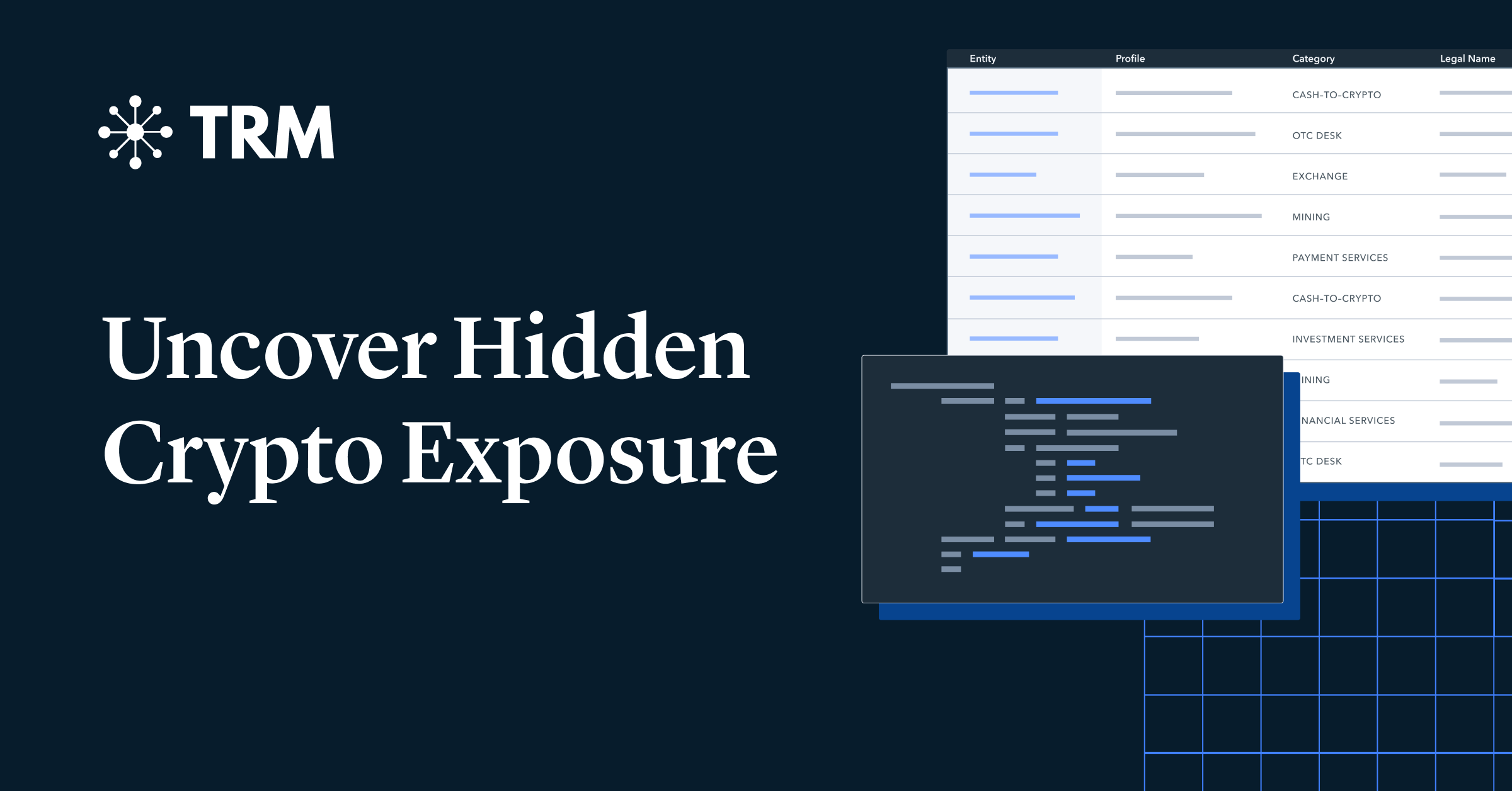 TRM Entity Screening | Uncover Crypto Exposure