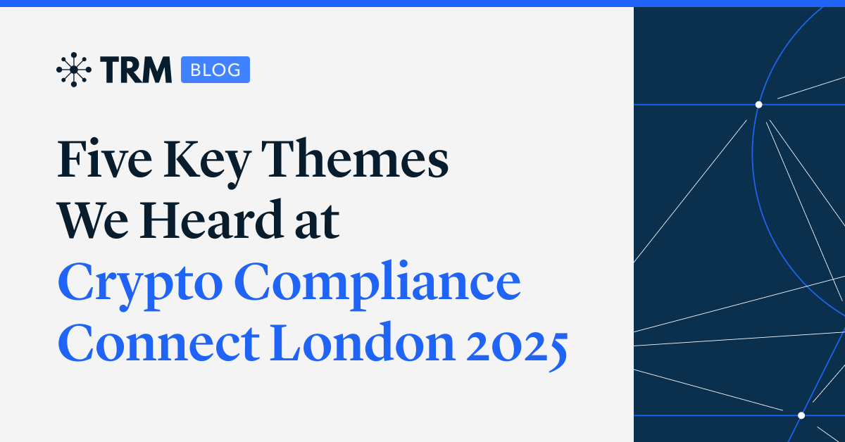 Five Key Themes We Heard at Crypto Compliance Connect London 2025